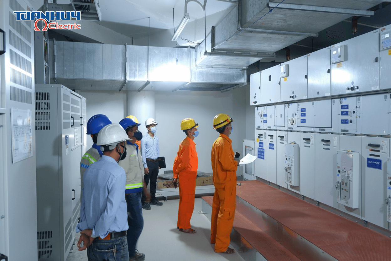 Cung cấp và thi công lắp đặt hệ thống điện, điện nhẹ, hệ thống điều hòa không khí, hệ thống cấp thoát nước